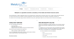 Desktop Screenshot of metalytics.info